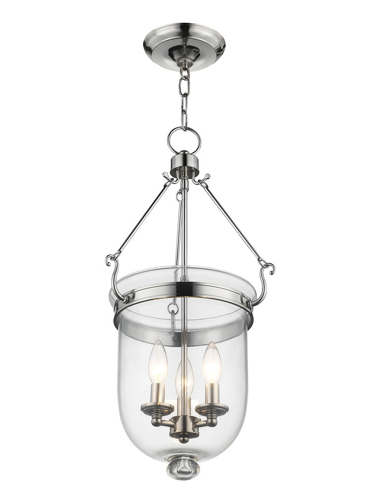 Livex Lighting JEFFERSON 5064-35 Foyer Traditional - Nickel