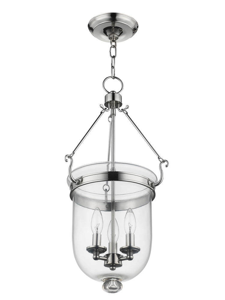 Livex Lighting JEFFERSON 5064-35 Foyer Traditional - Nickel