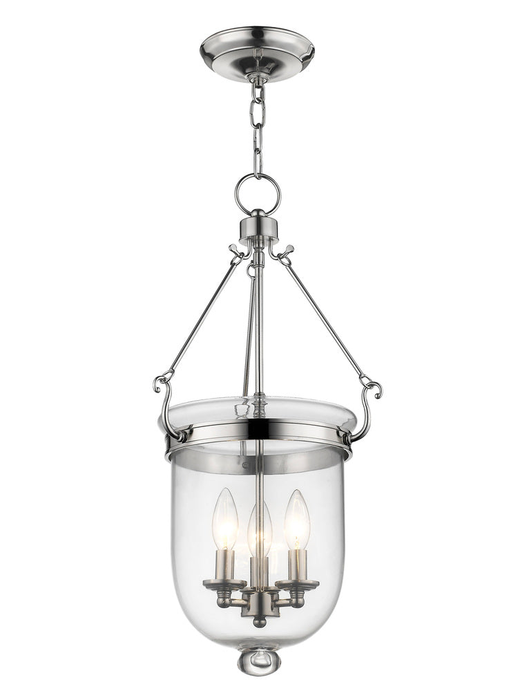 Livex Lighting JEFFERSON 5064-35 Foyer Traditional - Nickel