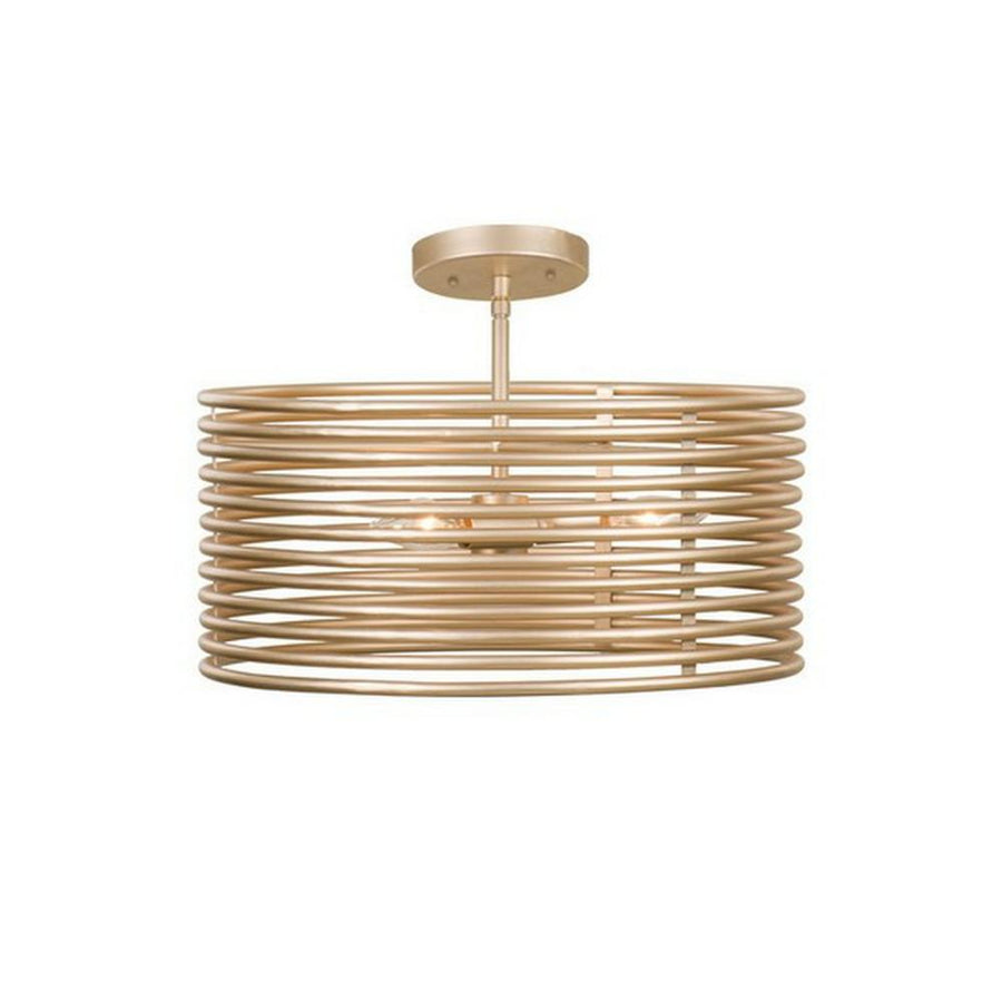 Emery 16 Inch Semi Flush Mount – Modern Gold – 506440MG