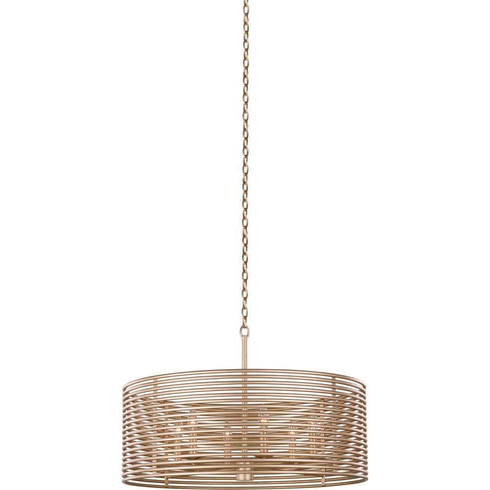 Kalco Lighting EMERY 506452MG Pendant Mid Century Modern - Modern Gold