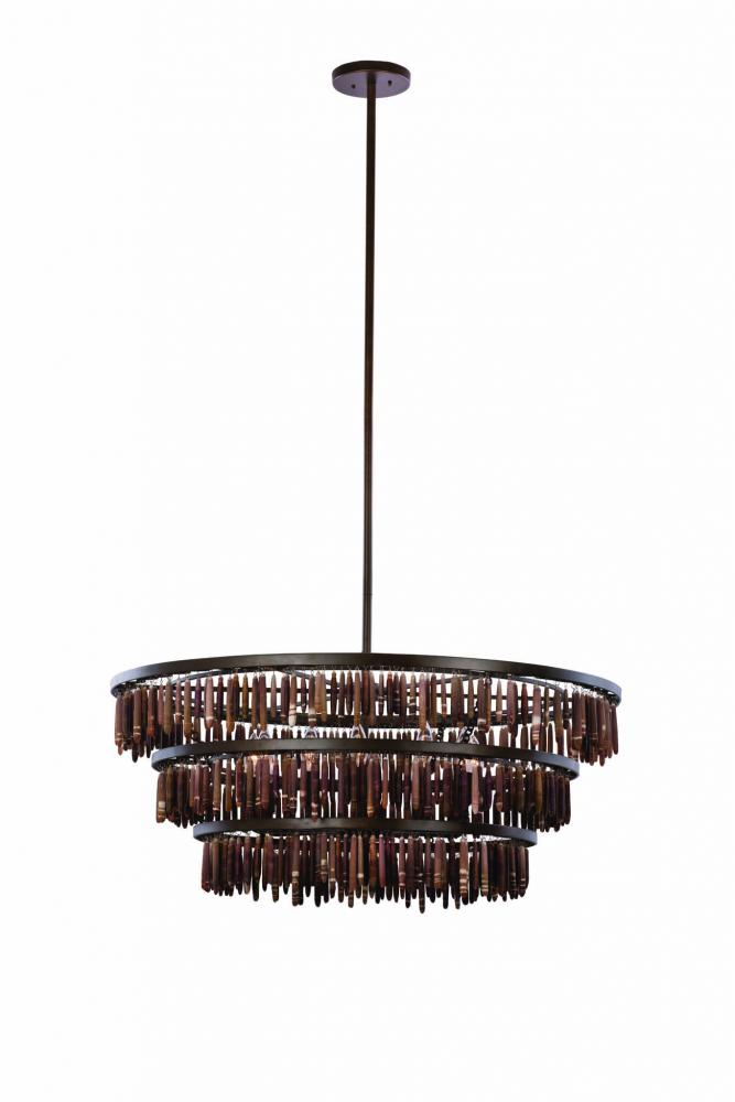 Kalco Lighting UNIE 506552BS Pendant Traditional - Brown