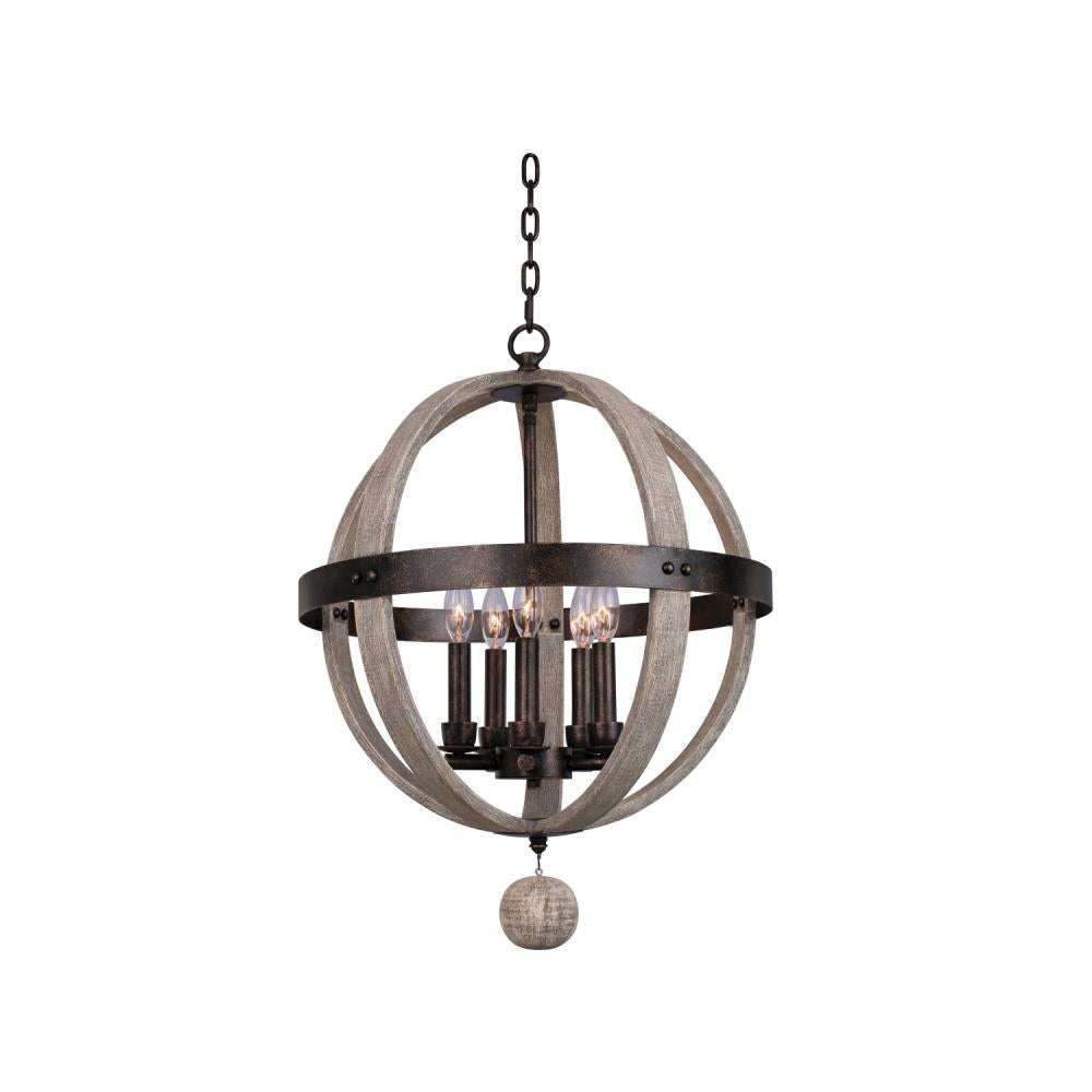 Kalco Lighting HARPER 506850FG Pendant Farm House - Florence Gold