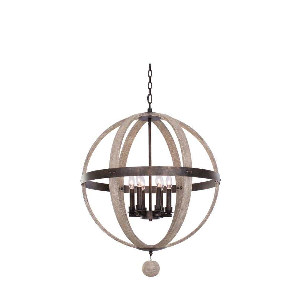 Kalco Lighting HARPER 506851FG Pendant Farm House - Florence Gold