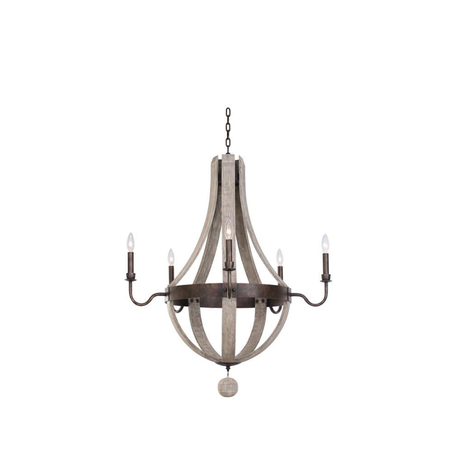 Harper 32 Inch Chandelier – Florence Gold – 506870FG