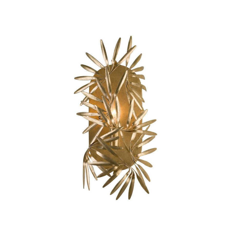 Jardin 6 Inch Wall Sconce – Oxidized Gold Leaf – 507620OL
