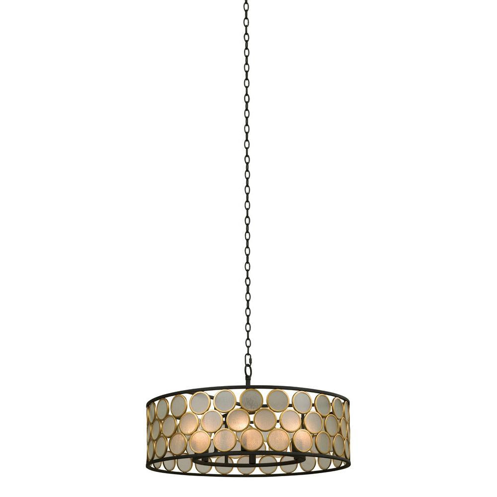 Corsa 28 Inch Pendant – Matte Black w Gold – 507950BMG