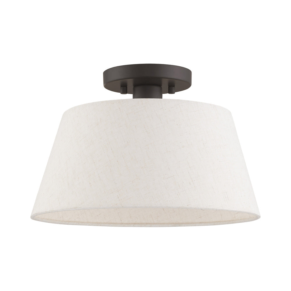 Livex Lighting BELCLAIRE 50802-92 Flush Mount Contemporary - Bronze