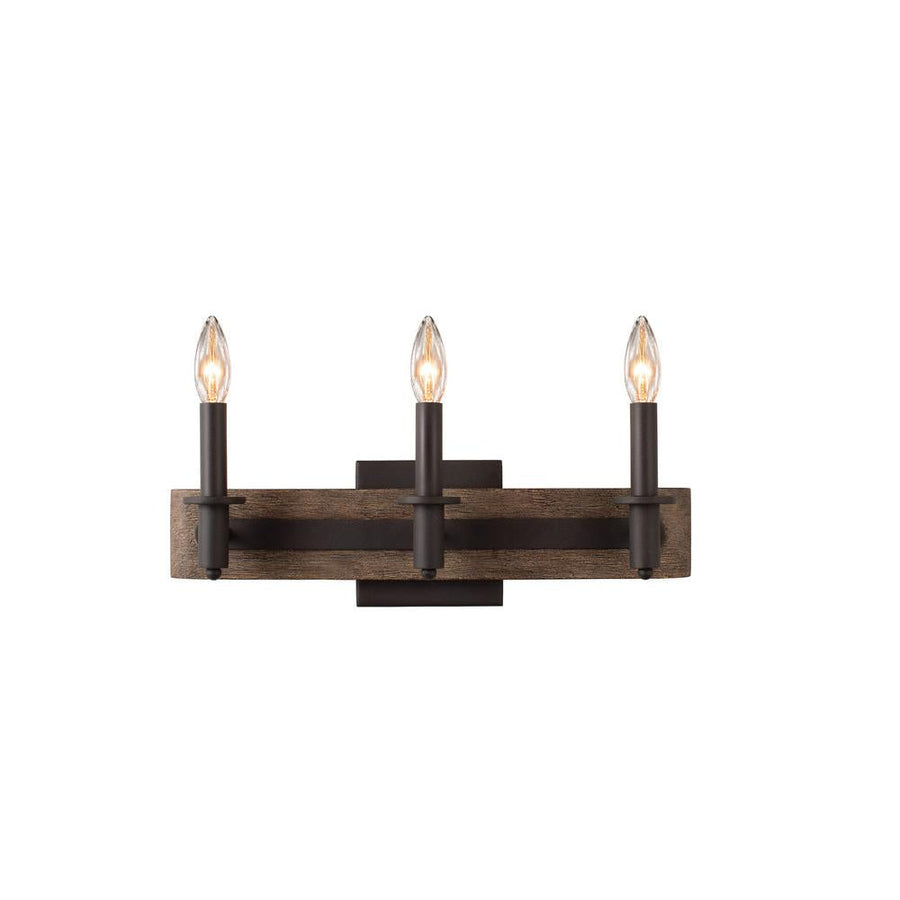 Duluth 4 Inch Bath Vanity Light – Satin Bronze – 508933SZ