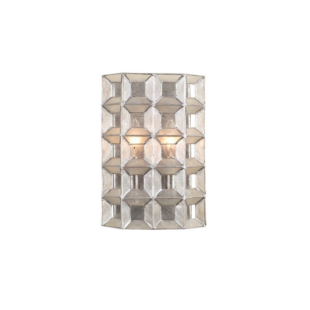 Prado 8 Inch ADA Wall Sconce – Oxidized Silver Leaf – 509120OSL