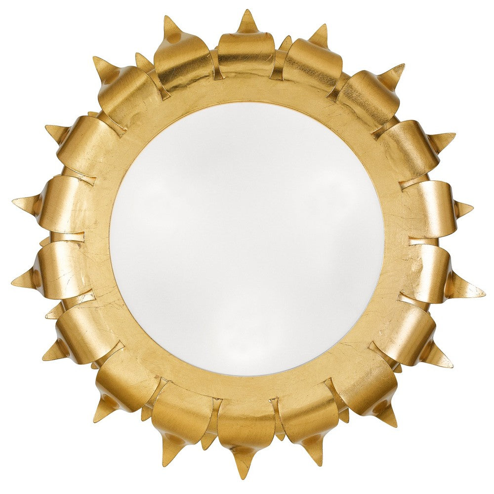 Crystorama BROCHE 510-GA Flush Mount Contemporary - Antique Gold