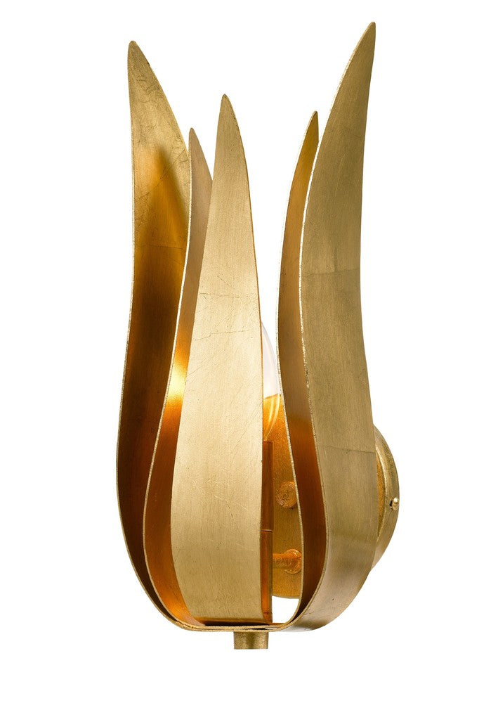 Crystorama BROCHE 511-GA Sconce Contemporary - Antique Gold