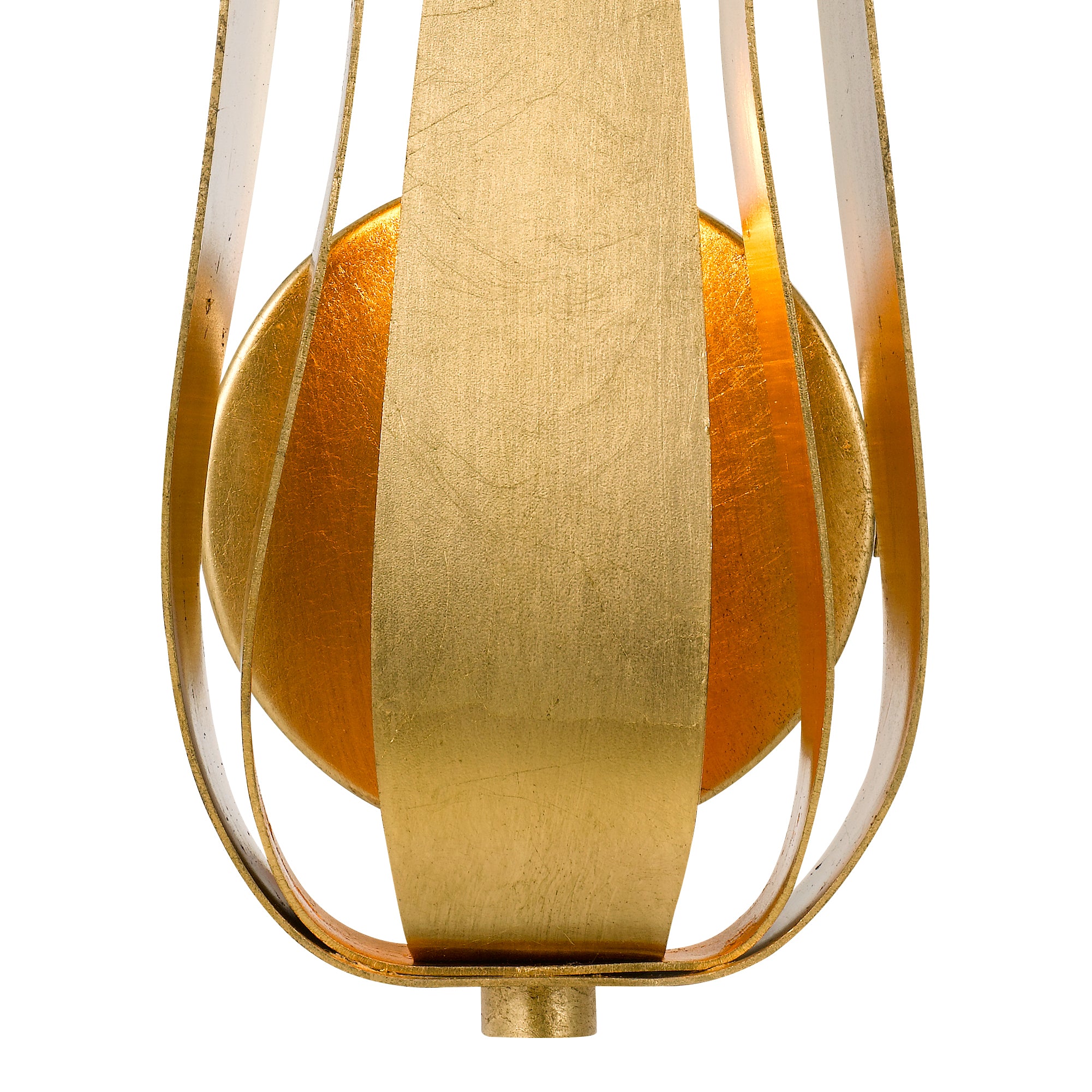 Crystorama Broche 511-GA – 8 Inch – 1 Light – Sconce – Antique Gold – Damp Rated