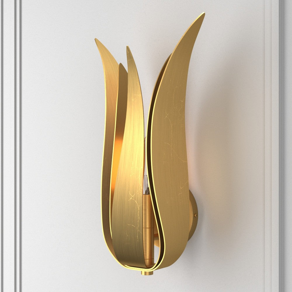 Crystorama BROCHE 511-GA Sconce Contemporary - Antique Gold