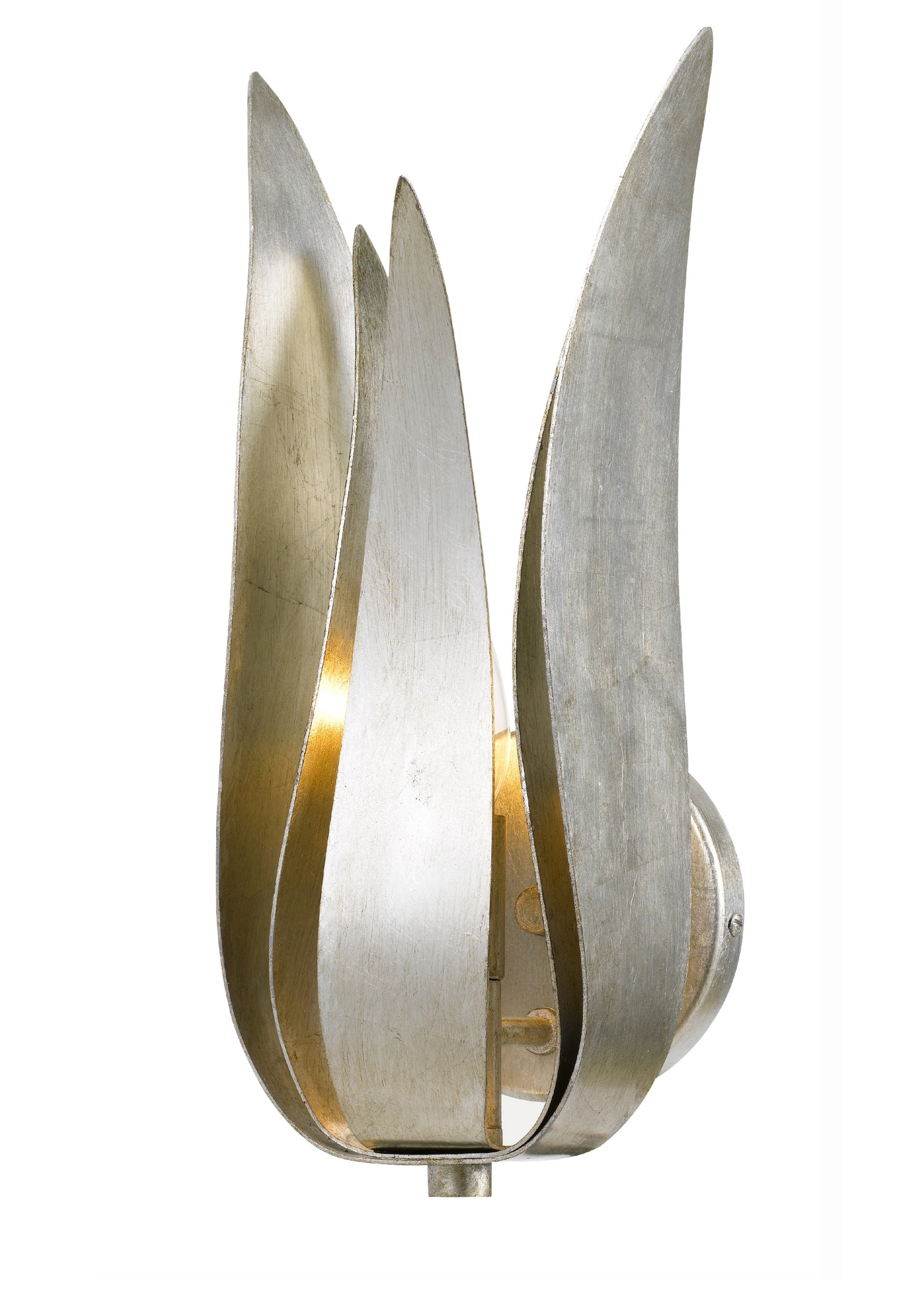 Crystorama Broche 511-SA – 8 Inch – 1 Light – Sconce – Antique Silver – Damp Rated