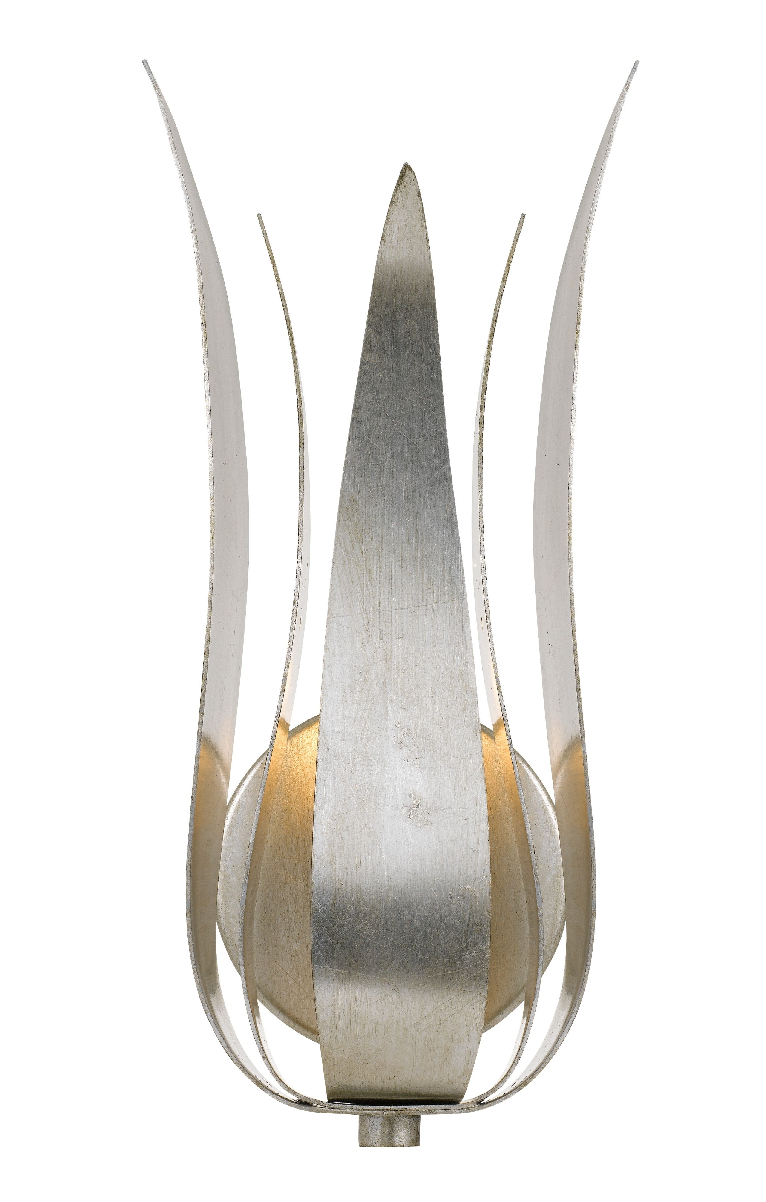 Crystorama Broche 511-SA – 8 Inch – 1 Light – Sconce – Antique Silver – Damp Rated