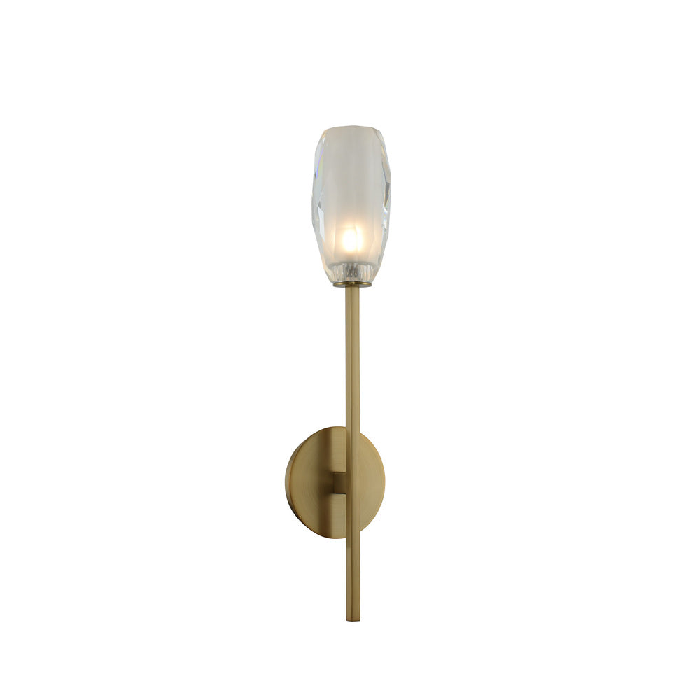June 4 Inch Wall Sconce – Winter Brass – 511521WB