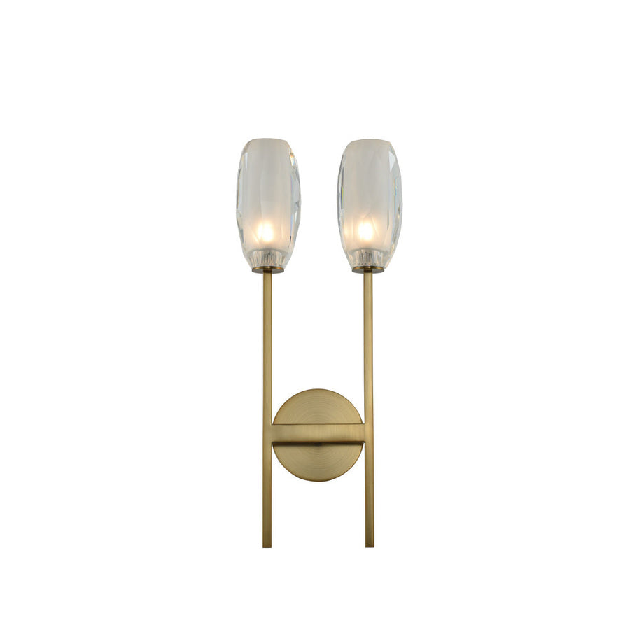 June 4 Inch Wall Sconce – Winter Brass – 511522WB