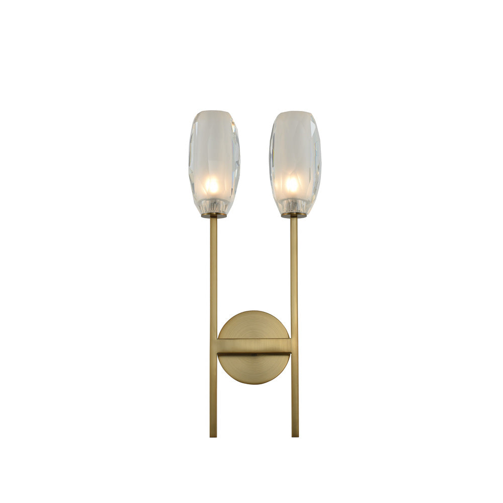 June 4 Inch Wall Sconce – Winter Brass – 511522WB
