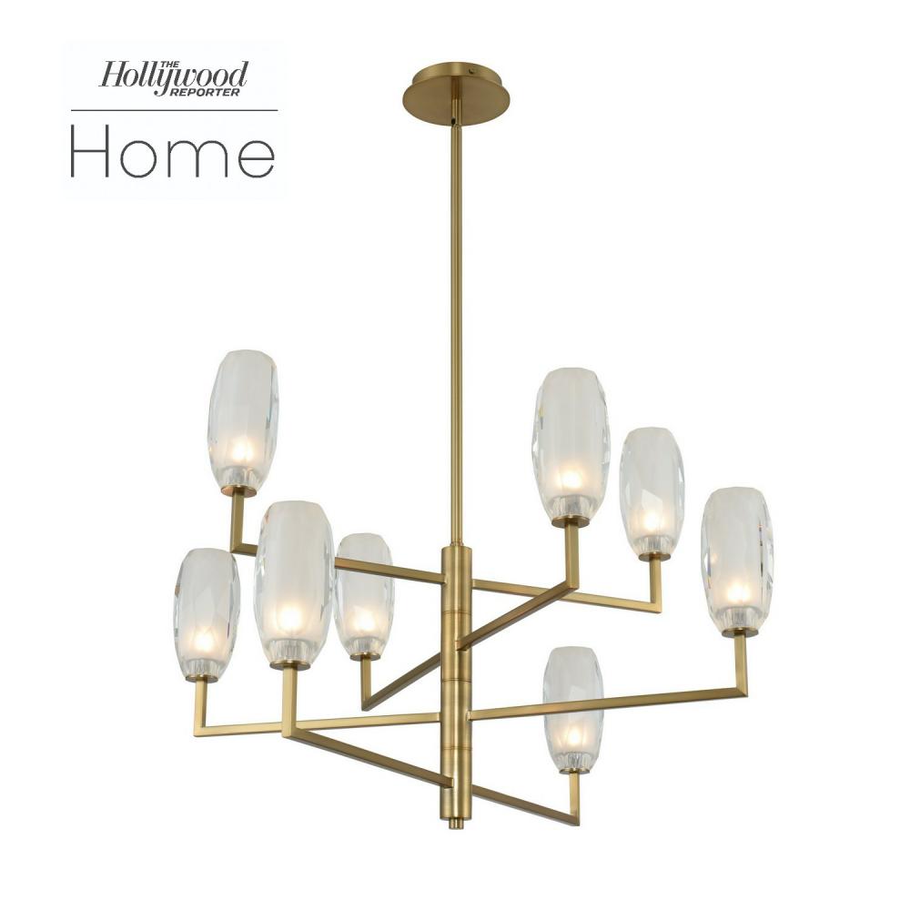 Kalco Lighting JUNE 511571WB Chandelier Casual - Winter Brass