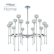 Mae 10+5 LT 2 Tier Chandelier