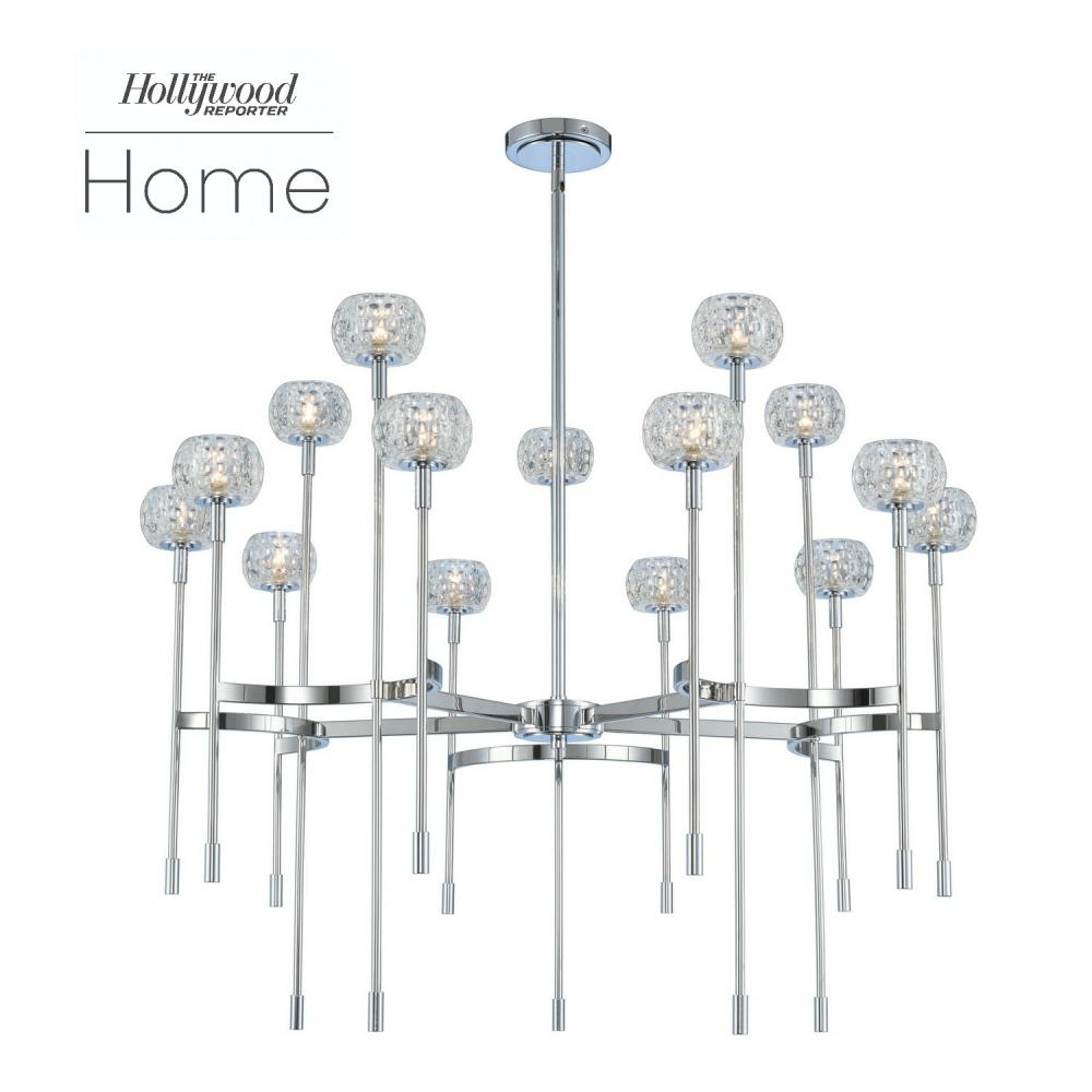 Kalco Lighting MAE 511675CH Chandelier Casual - Chrome