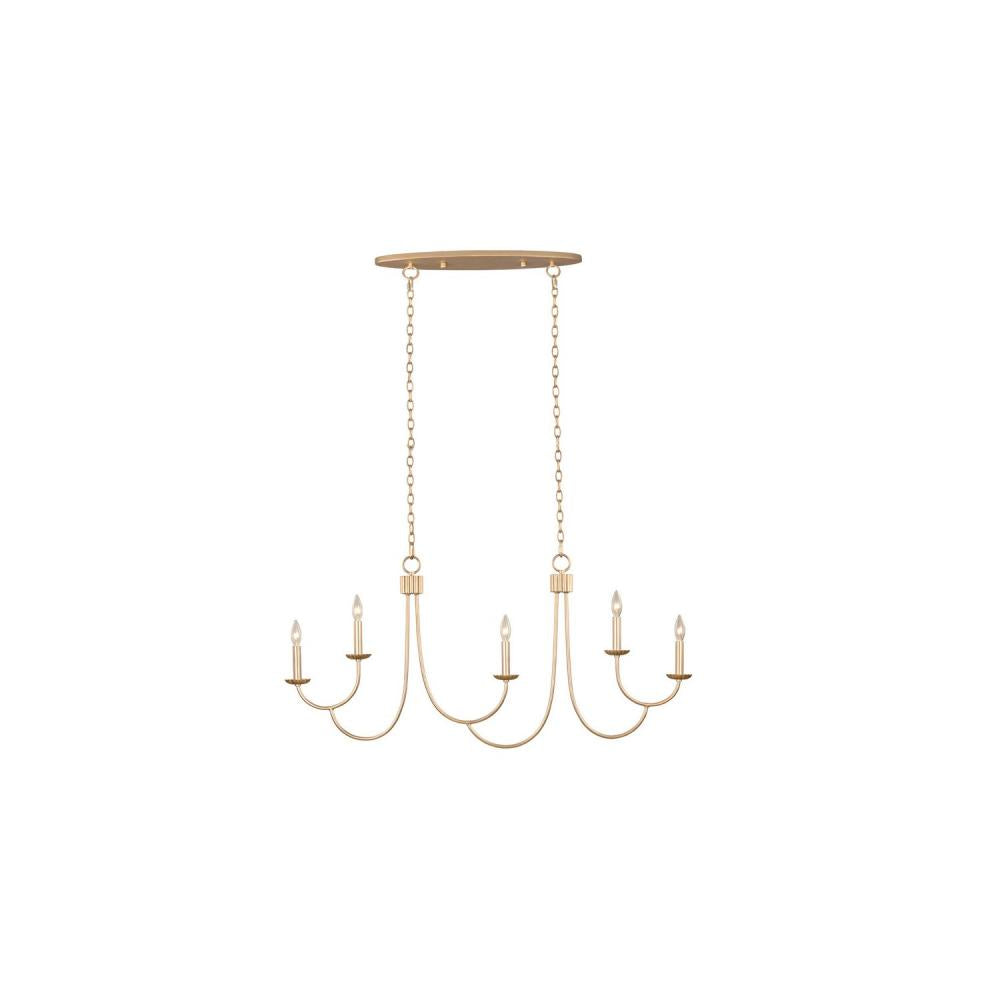 Kiera 45 Inch Wall Sconce – Modern Gold – 511760MG