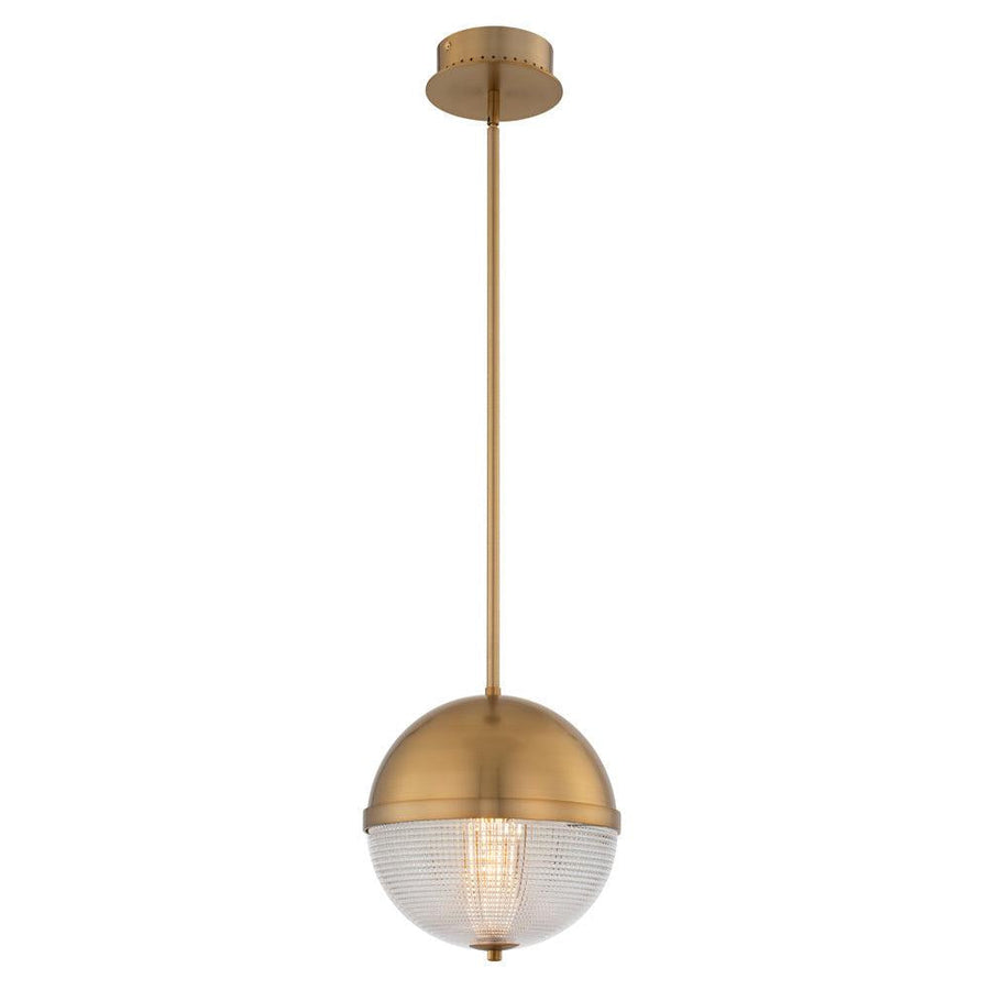 Portland 10 Inch Pendant – Winter Brass – 512112WB