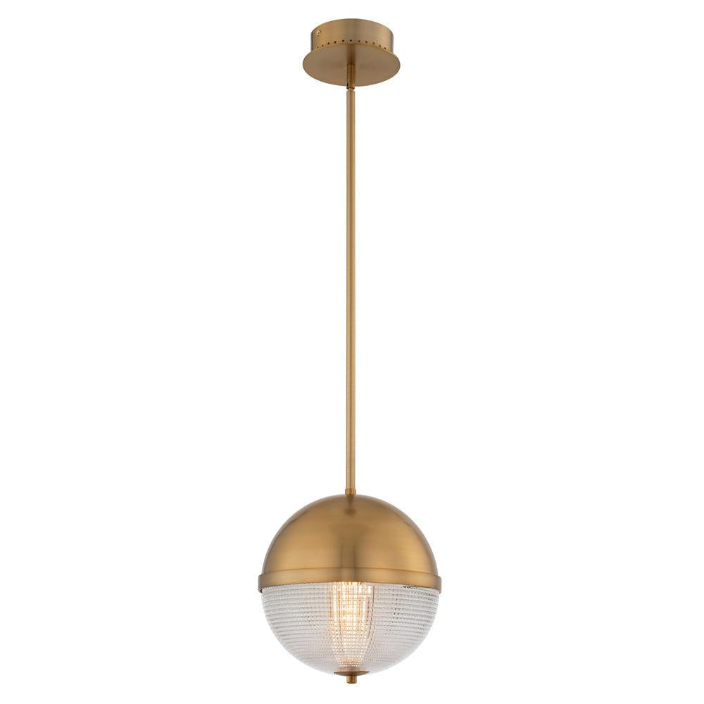 Portland 10 Inch Pendant – Winter Brass – 512112WB