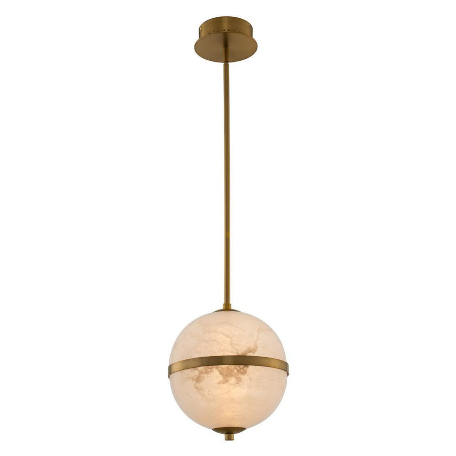 Canterbury 10 Inch Pendant – Winter Brass – 512511WB