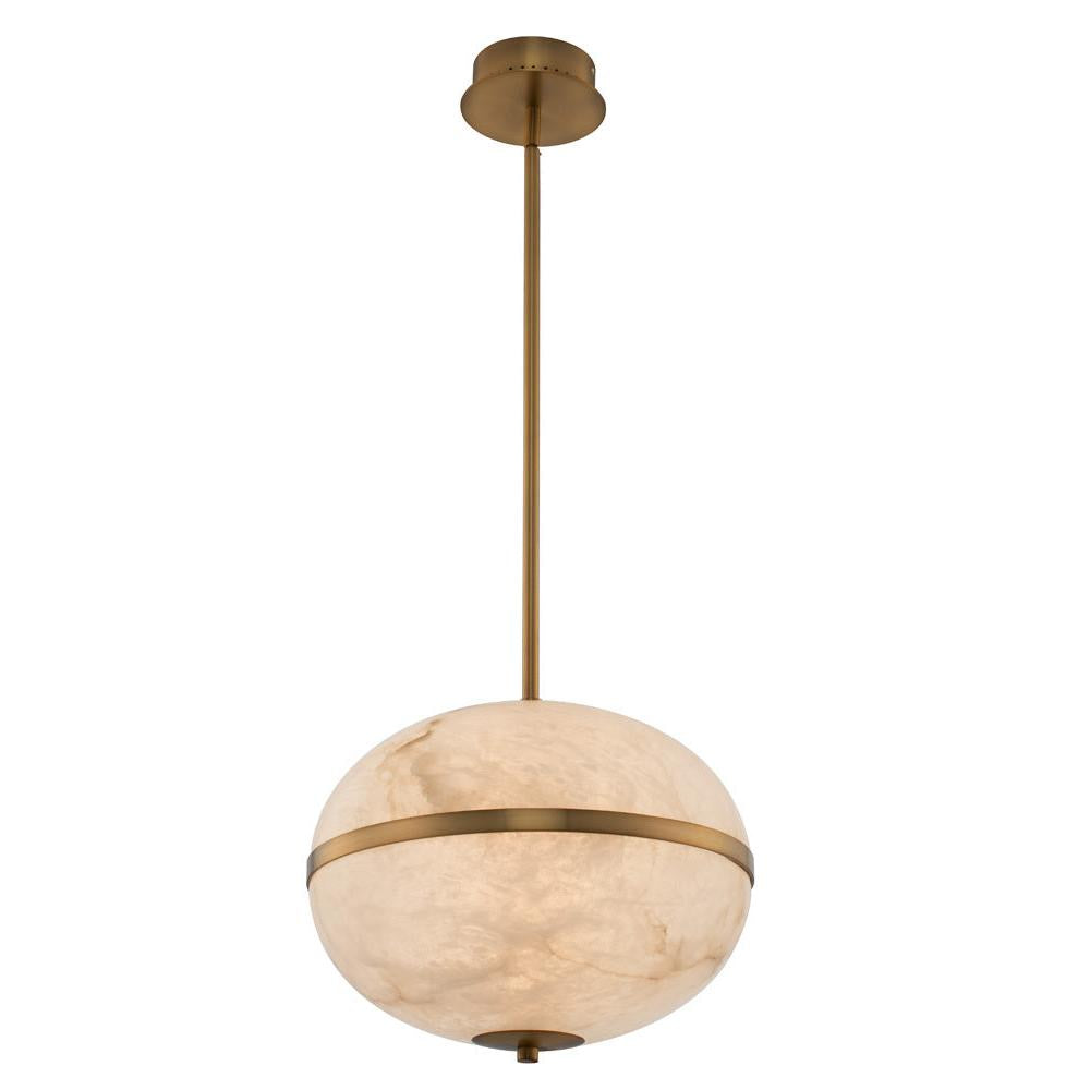 Canterbury 16 Inch Pendant – Winter Brass – 512555WB