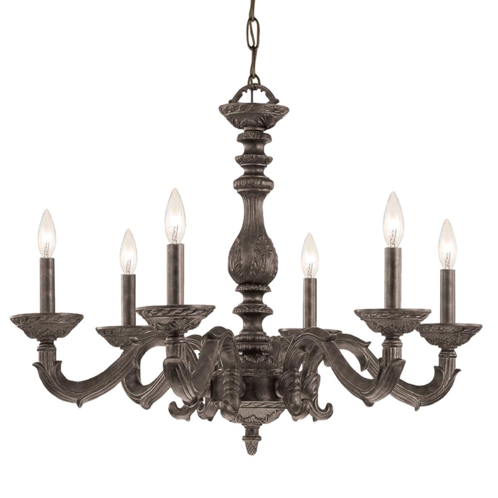 Crystorama PARIS MARKET 5126-VB Chandelier Contemporary - Venetian Bronze