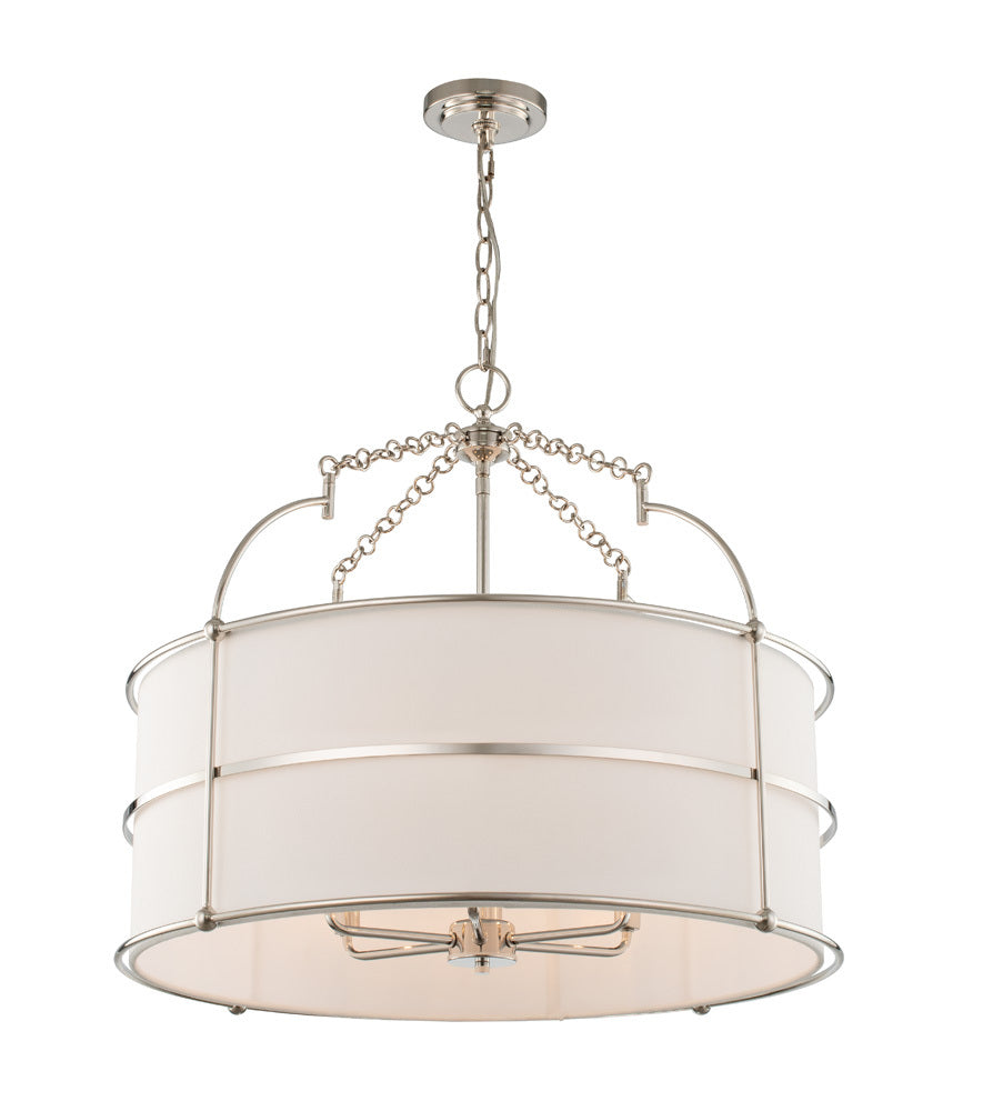 Kalco Lighting CARSON 513255PN Pendant Casual - Polished Nickel