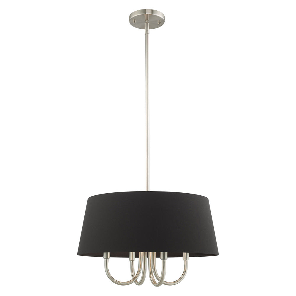 Livex Lighting BELCLAIRE 51354-91 Pendant Contemporary - Brushed Nickel