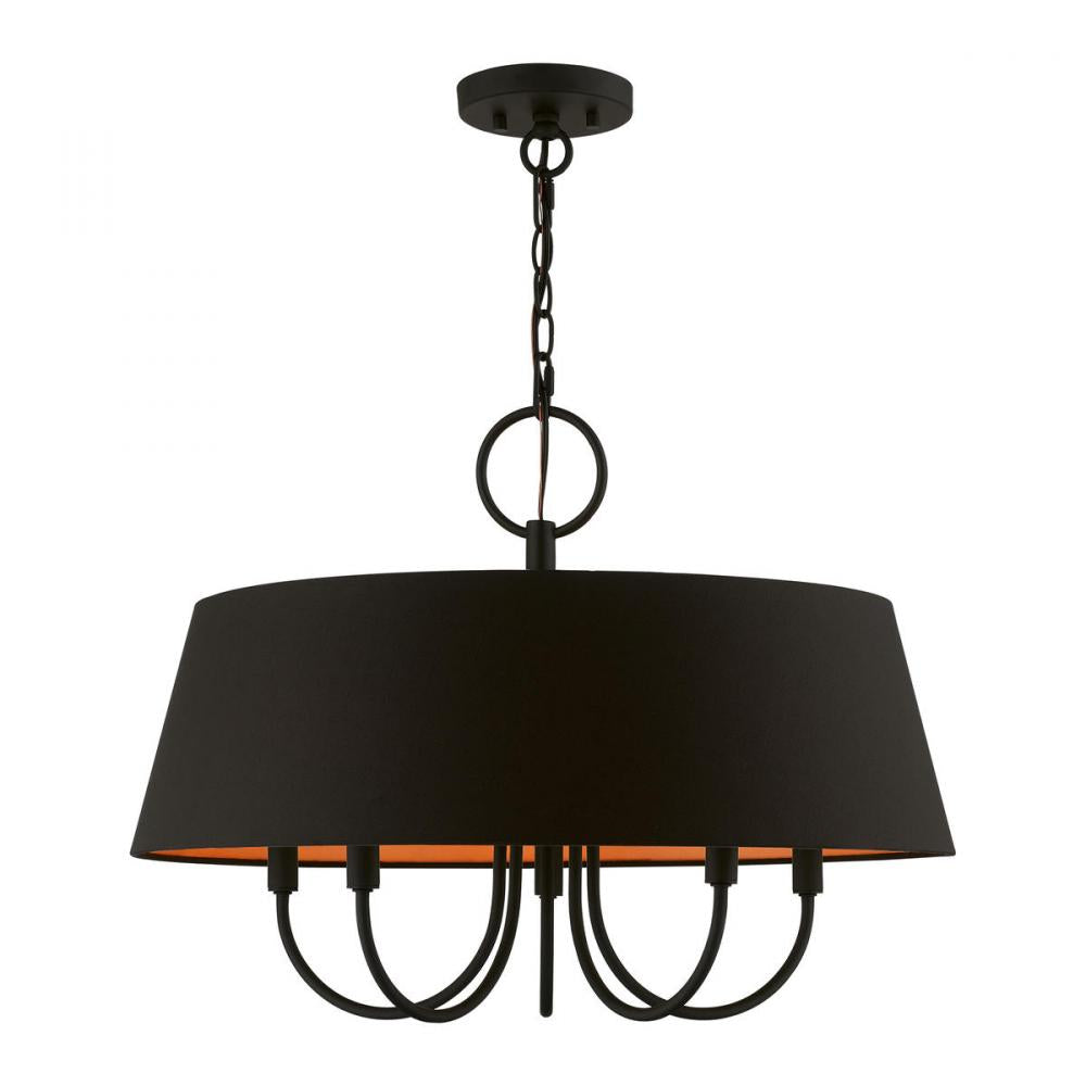 Livex Lighting PALMA 51355-04 Pendant Transitional - Black