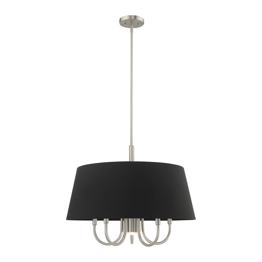 Livex Lighting BELCLAIRE 51356-91 Pendant Contemporary - Brushed Nickel