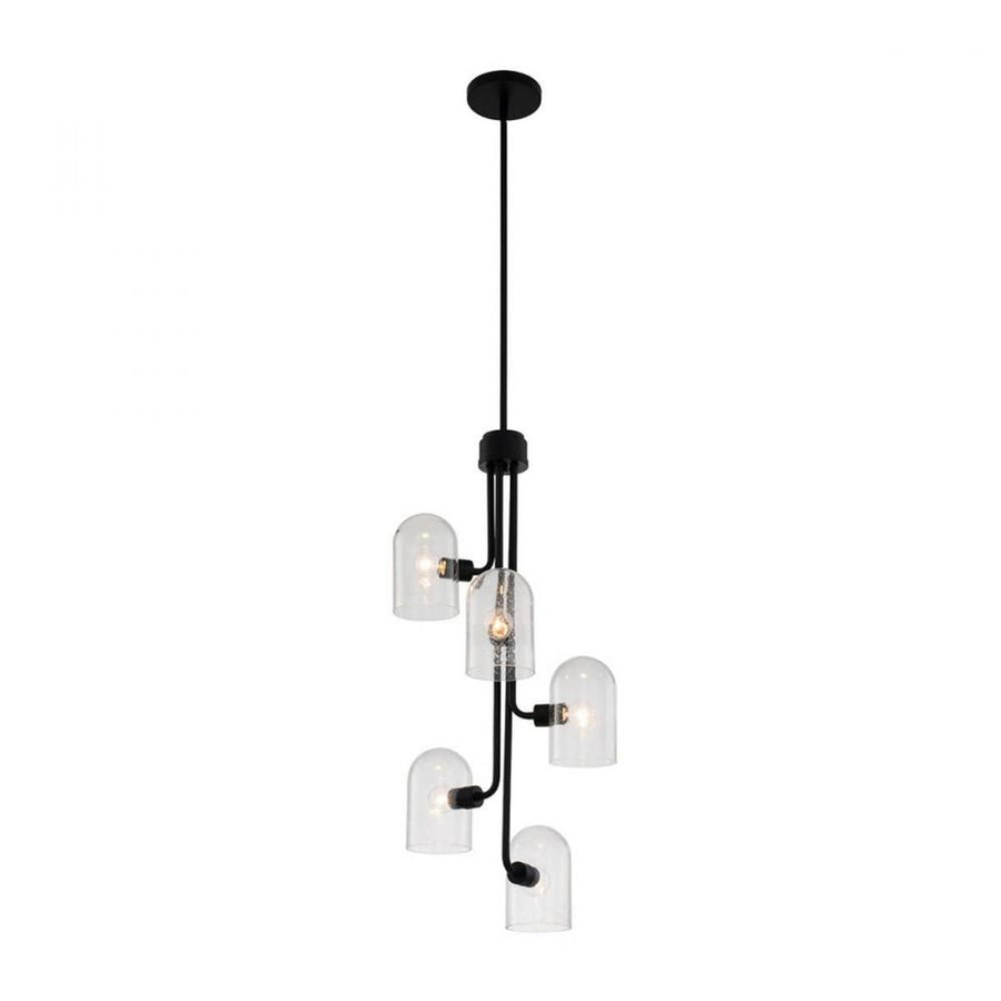 Cupola 15 Inch Wall Sconce – Matte Black – 514051MB