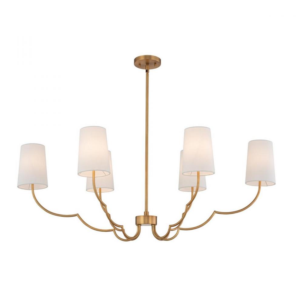 Kalco Lighting SOPHIA 514361NB Island Casual - New Brass