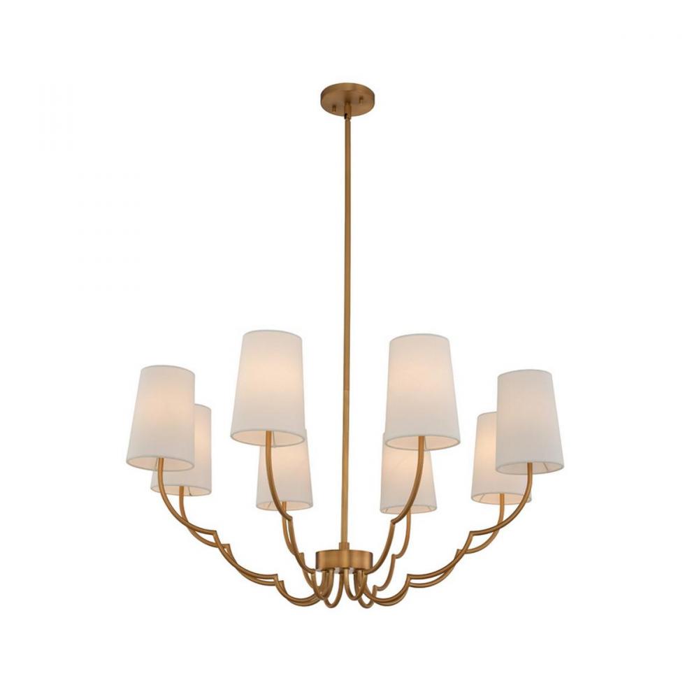 Kalco Lighting SOPHIA 514373NB Chandelier Casual - New Brass