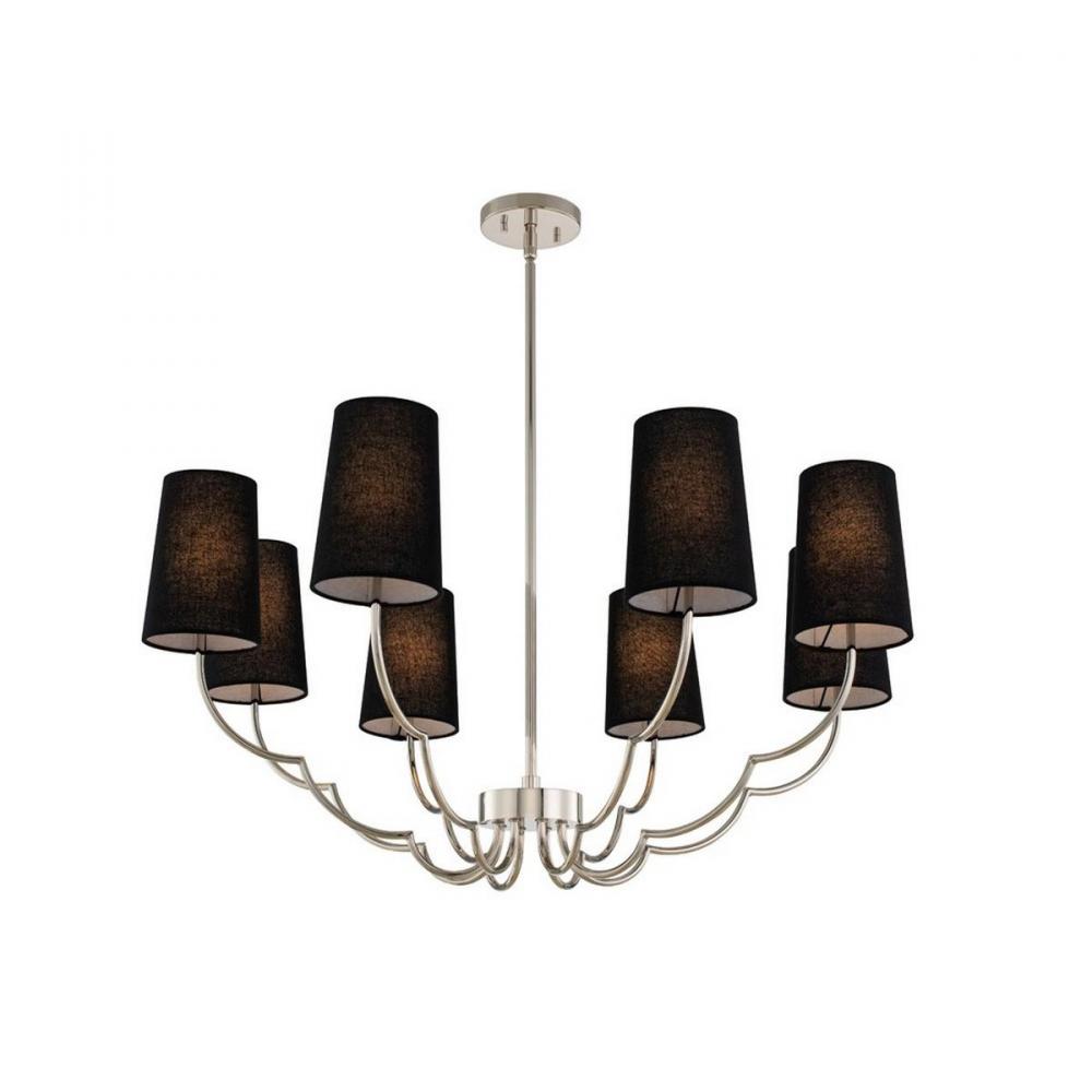 Kalco Lighting SOPHIA 514373PN Chandelier Casual - Polished Nickel