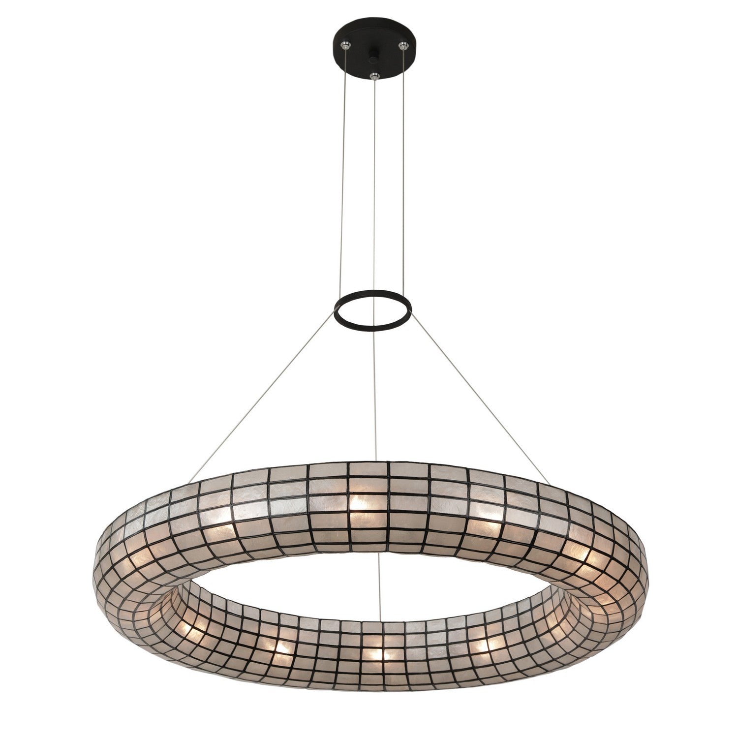 Kalco lighting 514956MB Sanibel 33 Inch Pendant - Matte Black