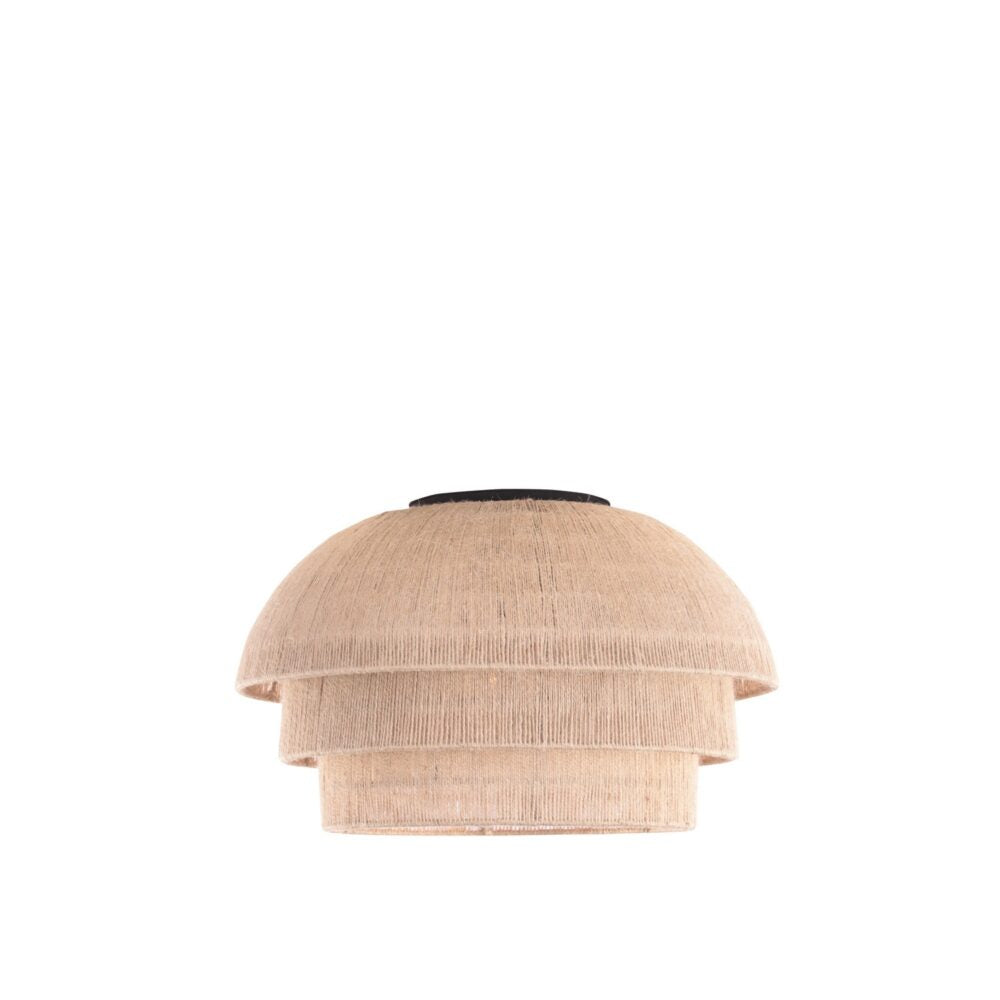 Seychelles 16 Inch Flush Mount – Matte Black – 515241MB