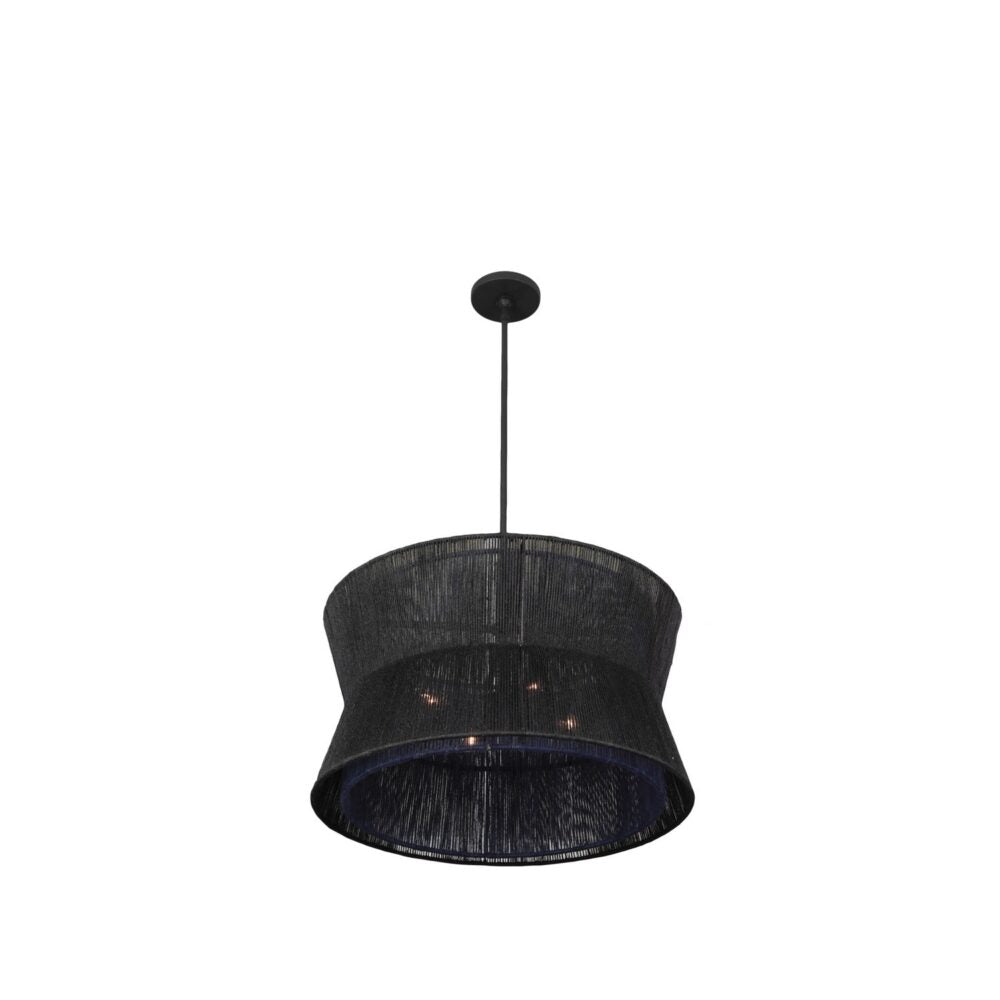 Madura 22 Inch Pendant – Matte Black – 515555MB