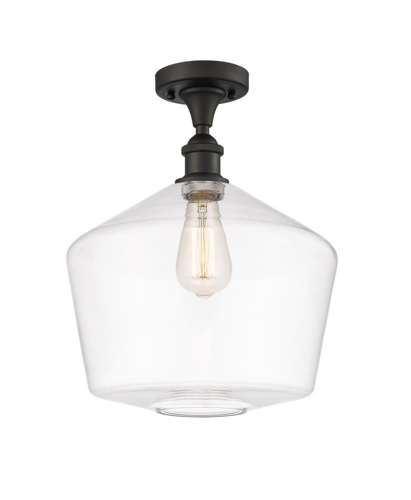 Innovations Lighting CINDYRELLA 516-1C-OB-G652-12 Semi Flush Mt Modern - Bronze