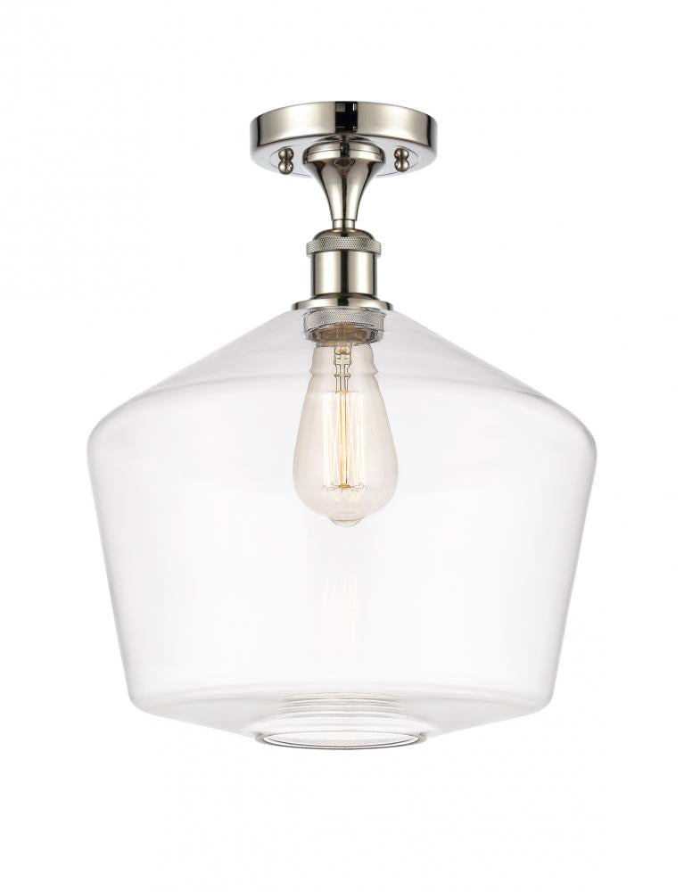 Innovations Lighting CINDYRELLA 516-1C-PN-G652-12 Semi Flush Mt Modern - Nickel