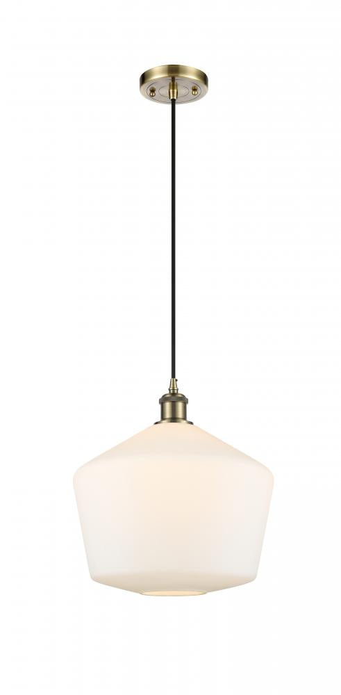 Innovations Lighting CINDYRELLA 516-1P-AB-G651-12 Mini Pendant Contemporary - Brass