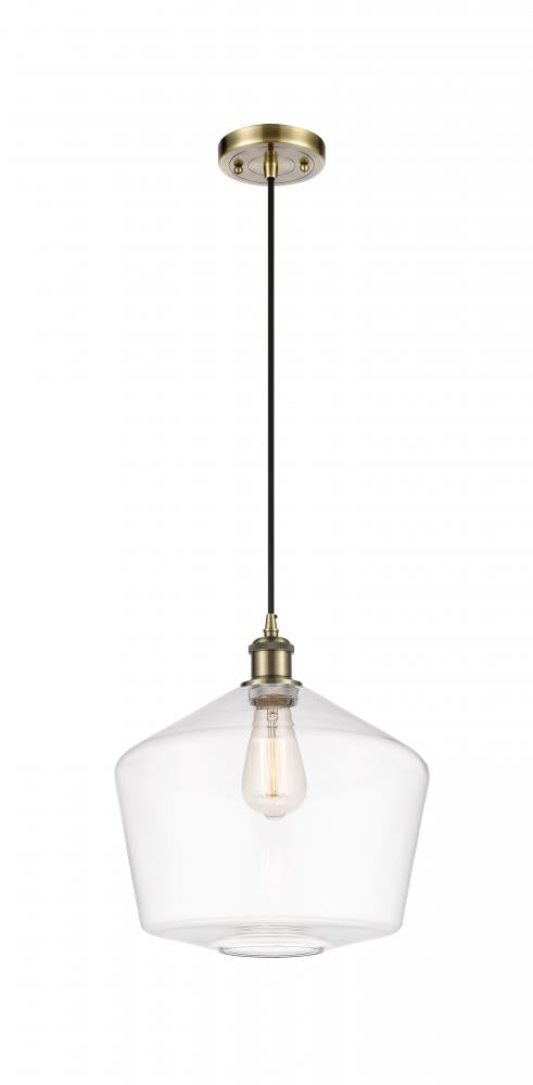 Innovations Lighting CINDYRELLA 516-1P-AB-G652-12 Mini Pendant Contemporary - Brass