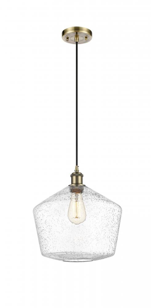 Innovations Lighting CINDYRELLA 516-1P-AB-G654-12 Mini Pendant Contemporary - Brass