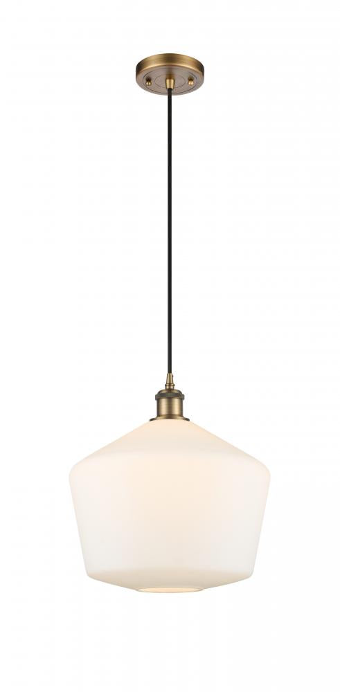 Innovations Lighting CINDYRELLA 516-1P-BB-G651-12 Mini Pendant Contemporary - Brass