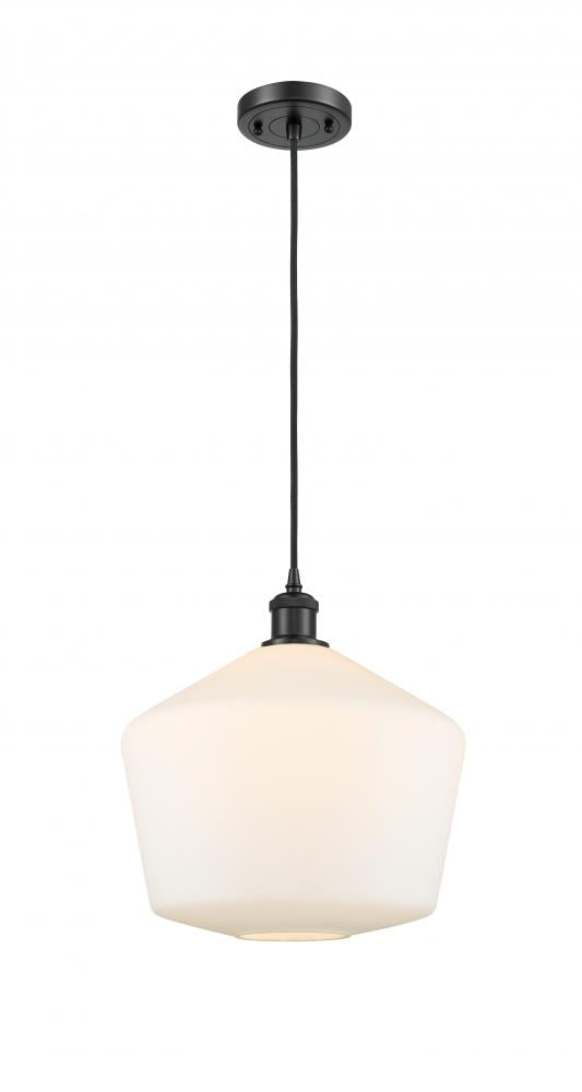 Innovations Lighting CINDYRELLA 516-1P-BK-G651-12 Mini Pendant Contemporary - Black